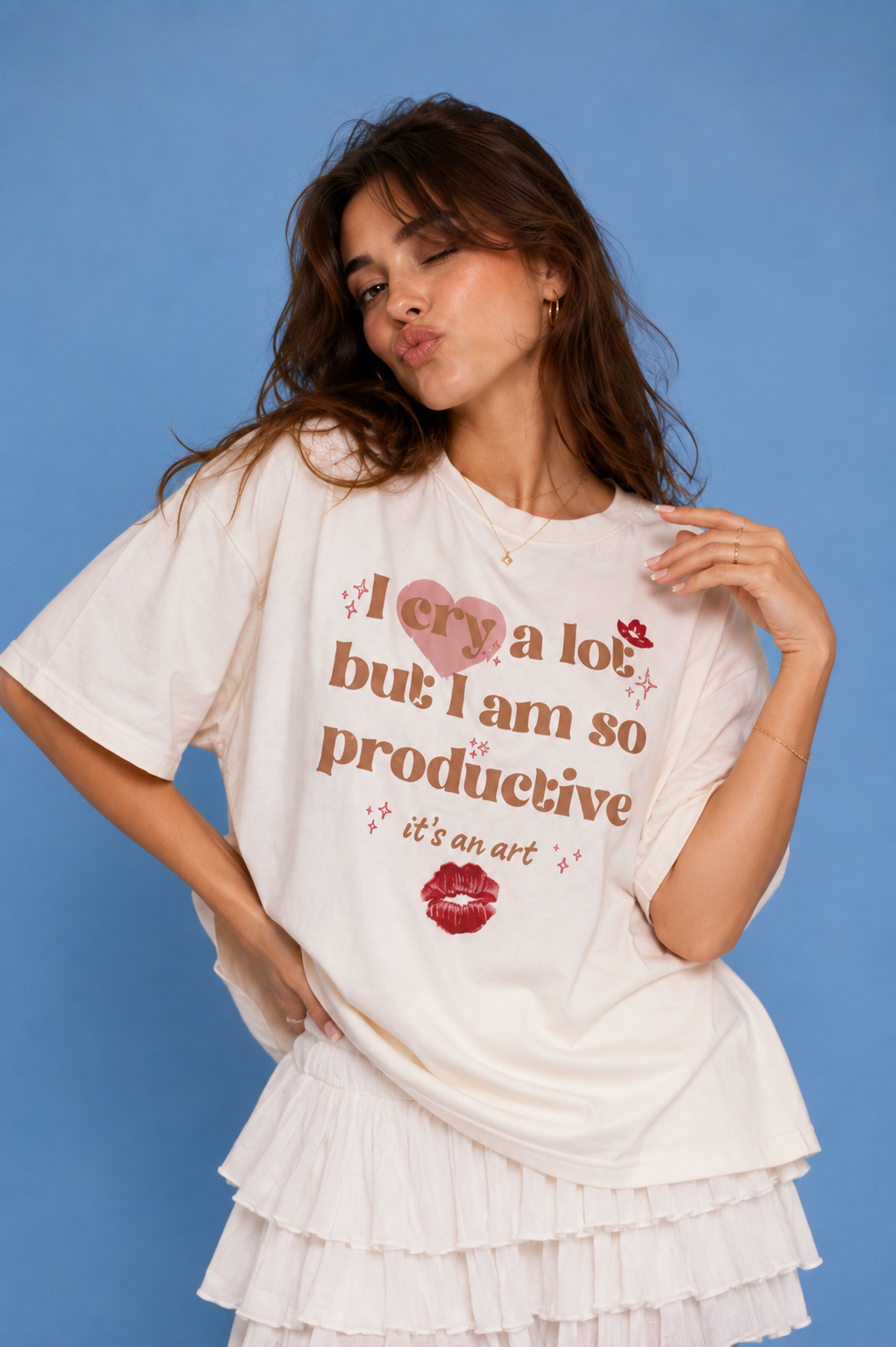 Camiseta Oversized Productive
