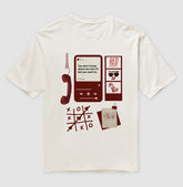Camiseta Oversized Burning Red