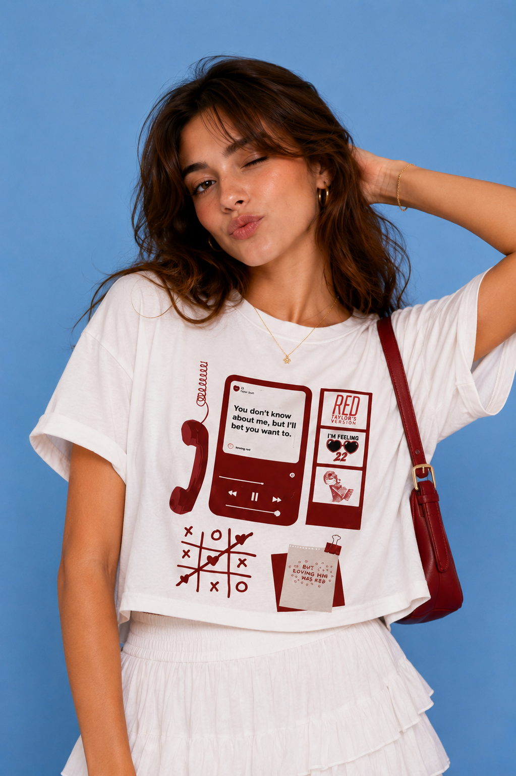 Cropped Burning Red